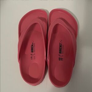 Birkenstock Honolulu EVA Watermelon Thong Sandals Size 40